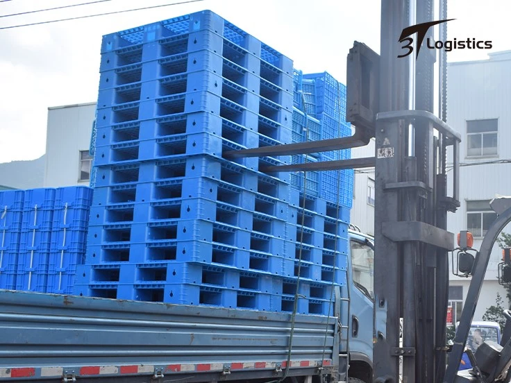 Plastic Pallet With Steel Reinforcement Plastic Pallet With Steel Reinforcement