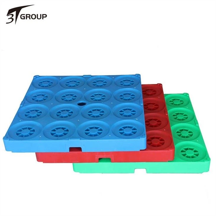 Single Faced Heavy Duty Plastic HDPE Water Bottles Pallet factory